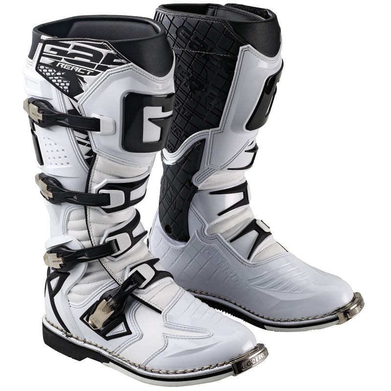 2180-004-14 GAERNE G-REACT GOODYEAR MX BOOTS - WHITE (14) G-REACT GOODYEAR MX BOOTS - WHITE (14) Boots 