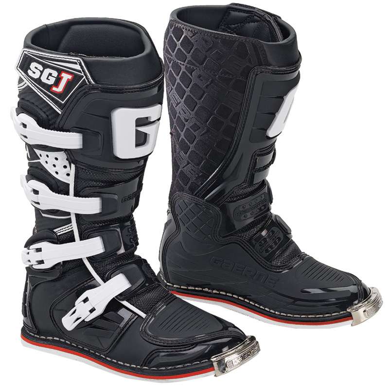 2166-001-06 GAERNE SG-J JUNIOR MX BOOTS - BLACK (6) SG-J JUNIOR MX BOOTS - BLACK (6) Boots 