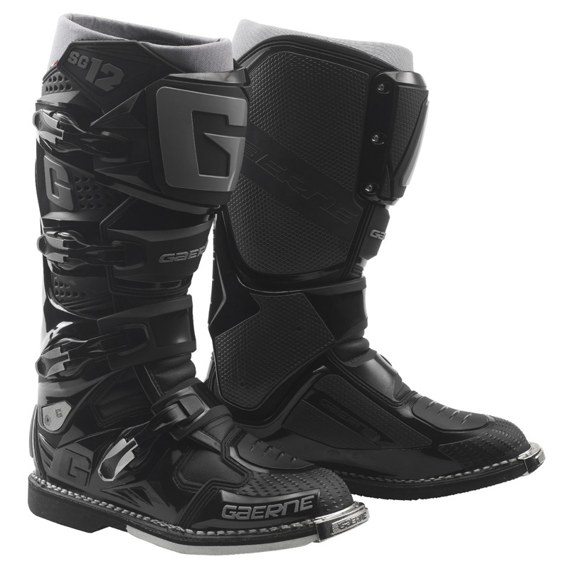 2174-071-49 GAERNE SG-12 MX BOOTS - BLACK (49) SG-12 MX BOOTS - BLACK (49) Boots 