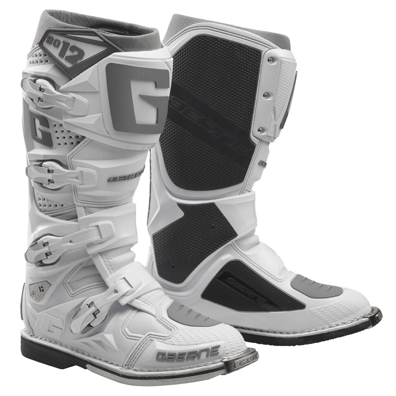 2174-074-49 GAERNE SG-12 MX BOOTS - WHITE (49) SG-12 MX BOOTS - WHITE (49) Boots 