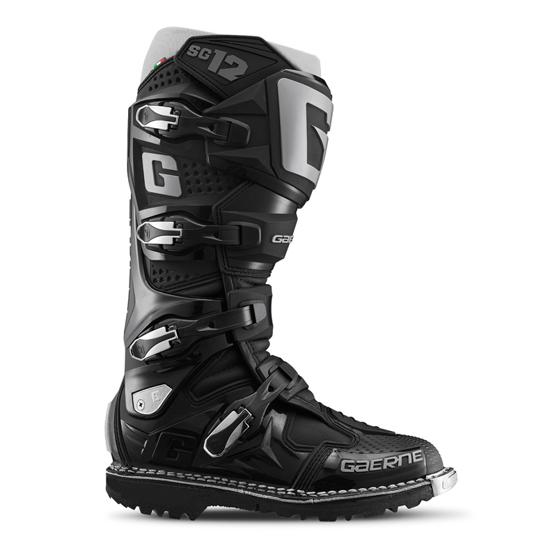 2177-071-49 GAERNE GAERNE MX SG-12/BLACK ENDURO SOLE SIZE: 49 GAERNE MX SG-12/BLACK ENDURO SOLE SIZE: 49 Boots 
