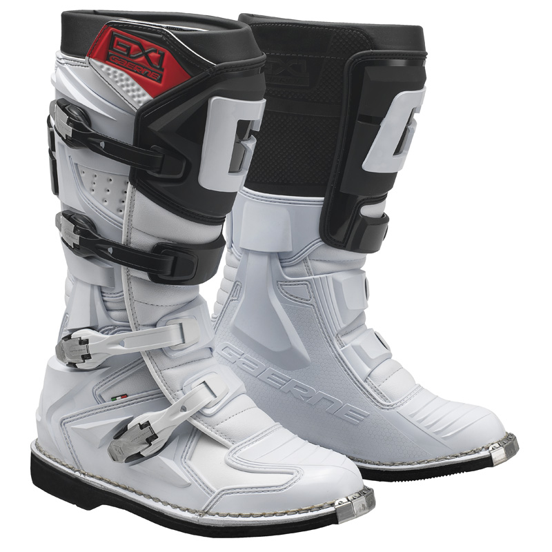 2192-004-14 GAERNE GX-1 MX BOOTS - WHITE (14) GX-1 MX BOOTS - WHITE (14) Boots 
