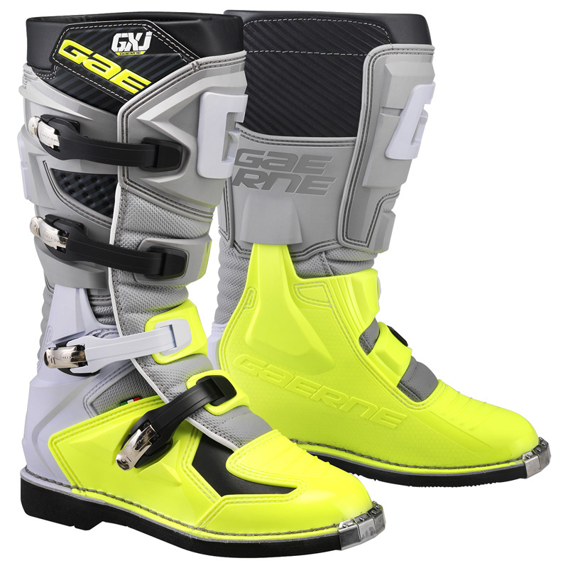 2169-009-39 GAERNE GAERNE MX KID GX-J/GREY/YELLOW FLUO SIZE: 39.5 GAERNE MX KID GX-J/GREY/YELLOW FLUO SIZE: 39.5 Boots 