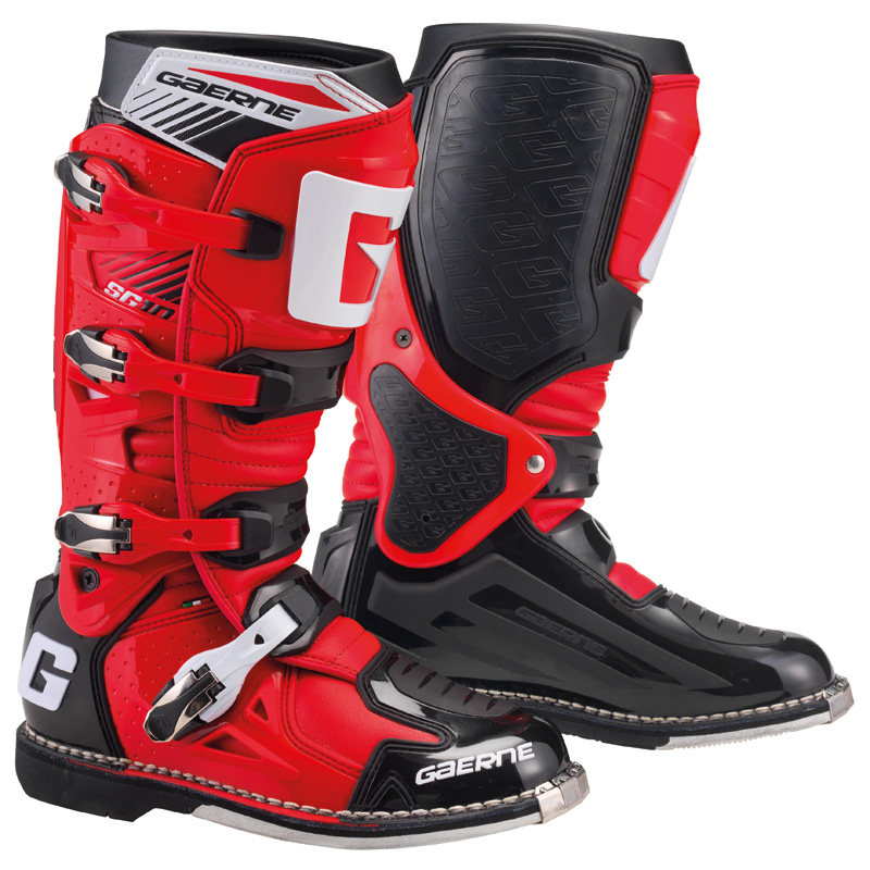 2190-005-49 GAERNE SG-10 MX BOOTS - RED/BLACK (49) SG-10 MX BOOTS - RED/BLACK (49) Boots 
