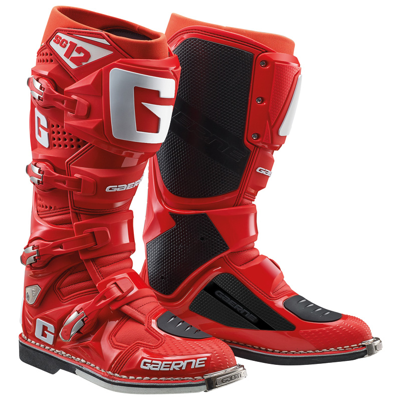2174-085-48 GAERNE SG-12 MX BOOTS - RED (48) SG-12 MX BOOTS - RED (48) Boots 