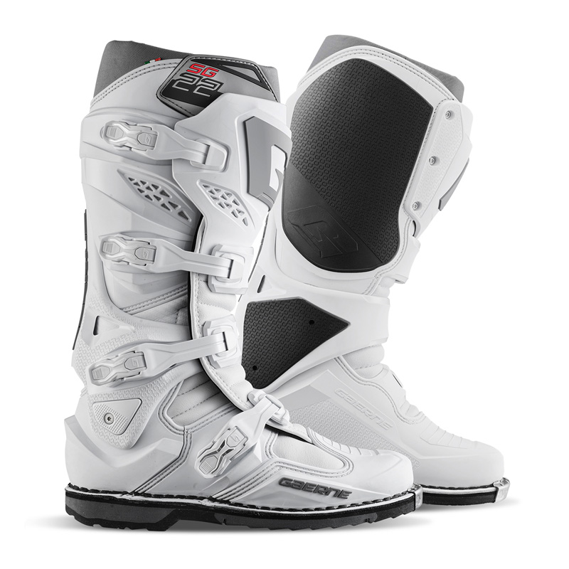 2262-004-49 GAERNE SG-22 MX BOOTS - WHITE (49) SG-22 MX BOOTS - WHITE (49) Boots 
