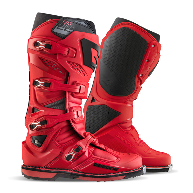 2262-005-49 GAERNE SG-22 MX BOOTS - RED (49) SG-22 MX BOOTS - RED (49) Boots 