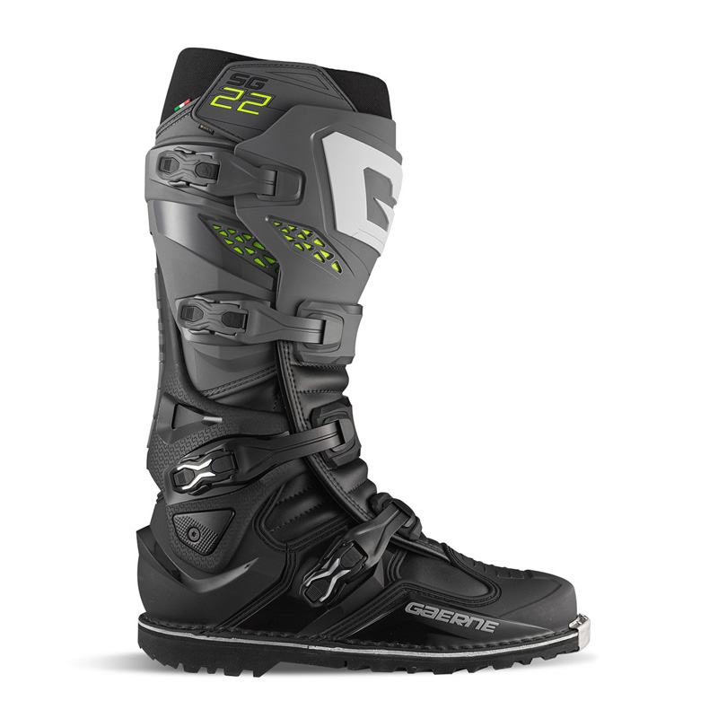 2263-007-48-1 2263-007-48 GAERNE SG-22 MX GORE-TEX BOOTS - ANTHRACITE/BLACK (48) SG-22 MX GORE-TEX BOOTS - ANTHRACITE/BLACK (48)