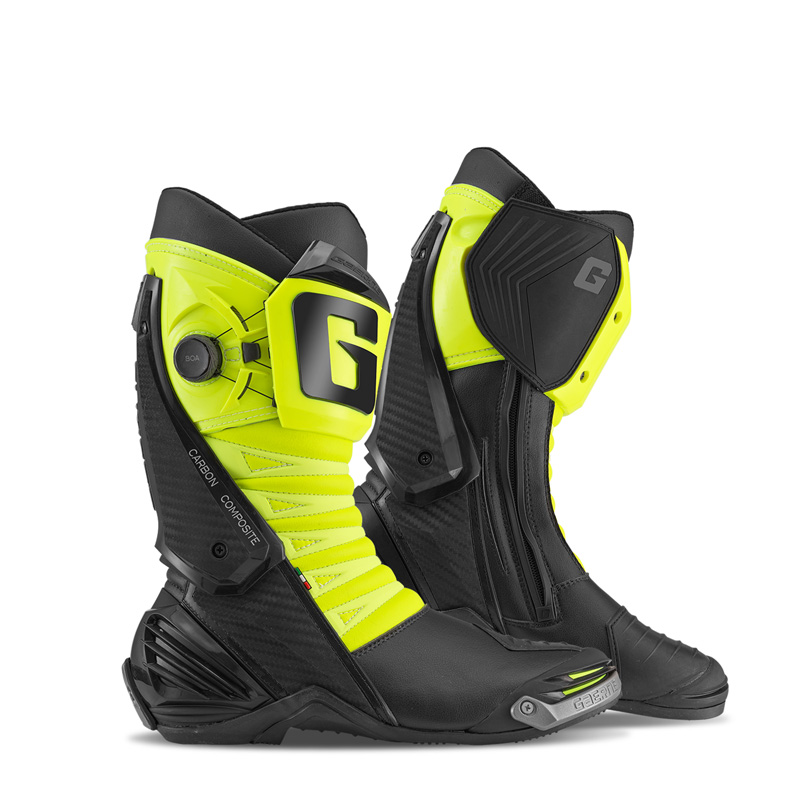 2460-019-48 GAERNE GP1 LS BOOTS - BLACK/FLUO YELLOW - 48 GP1 LS BOOTS - BLACK/FLUO YELLOW - 48 Boots 