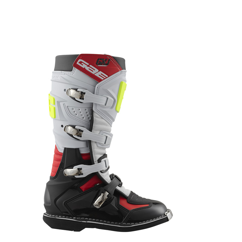 2169-029-39 GAERNE GX-J JUNIOR MX BOOTS - BLACK/WHITE/RED (39) GX-J JUNIOR MX BOOTS - BLACK/WHITE/RED (39) Boots 
