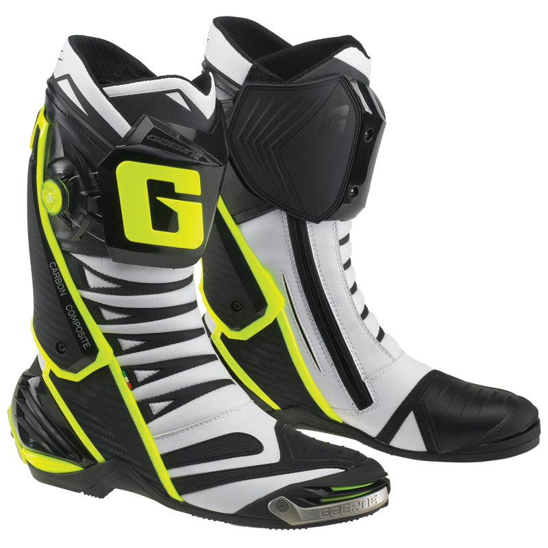 2451-051-48 GAERNE GP1 EVO BOOTS - BLACK/NEON YELLOW (48) GP1 EVO BOOTS - BLACK/NEON YELLOW (48) Boots 