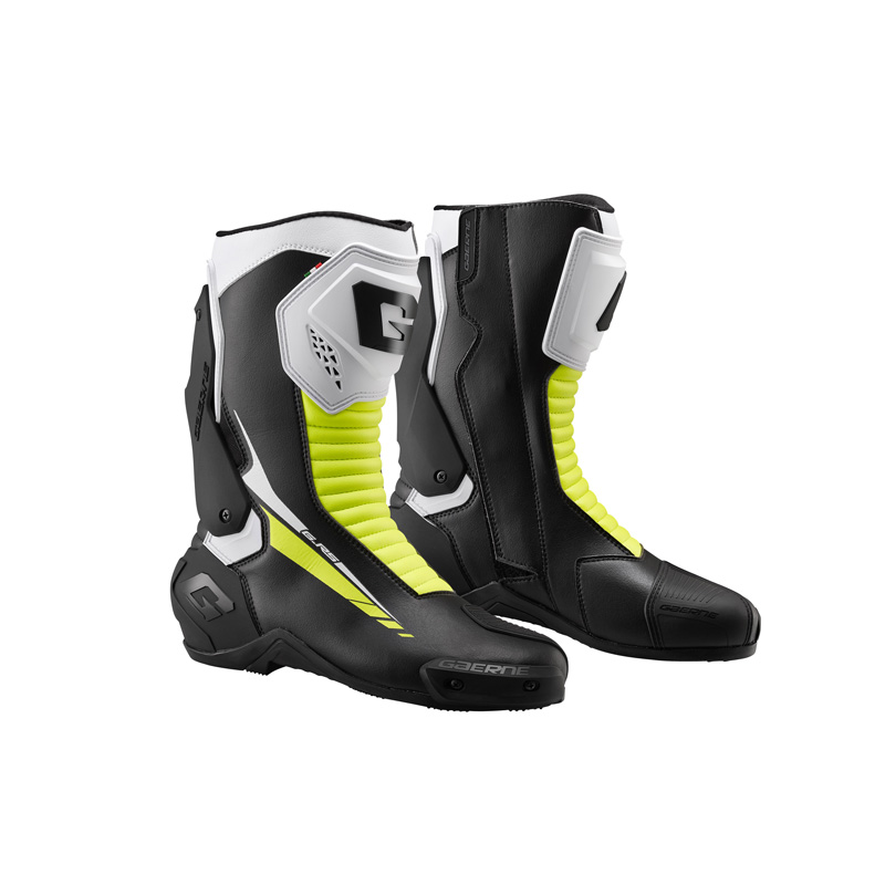 2452-004-48 GAERNE G.RS BOOTS - BLACK/WHITE/YELLOW (48) G.RS BOOTS - BLACK/WHITE/YELLOW (48) Boots 