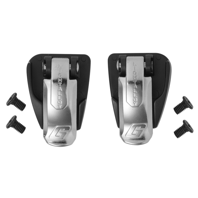 4752-001-1 4752-001 GAERNE GX-J BUCKLES (1 LEFT + 1 RIGHT + 4 SCREWS) GXJ - POLISHED BUCKLES