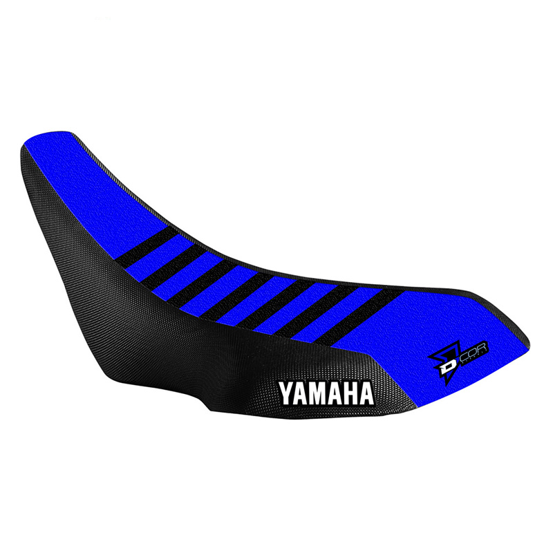 30-50-600 D COR VISUAL SEAT COVER YAMAHA YF-Z 450R ATV ROYAL BLUE/YELLOW RIBS SEAT COVER YAMAHA YF-Z 450R ATV ROYAL BLUE/YELLOW RIBS Seat Covers 