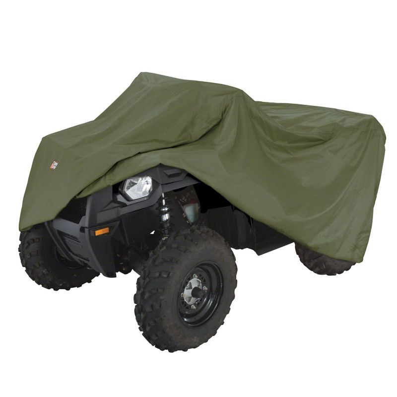 15-055-041404-00 CLASSIC ACCESSORIES ATV COVER OLIVE (L) ATV COVER OLIVE (L) Covers 