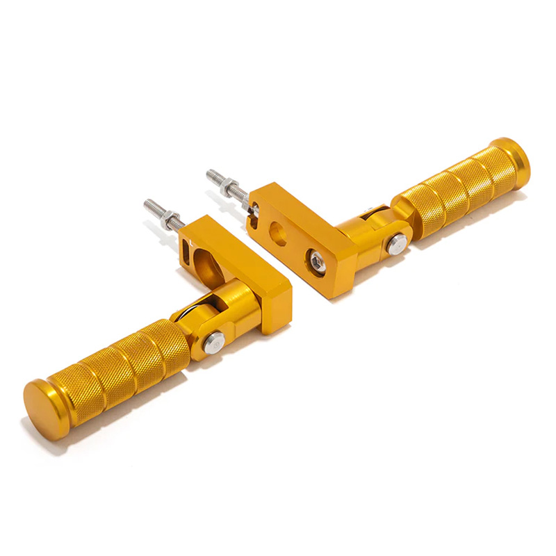 2166357 TOXIC ALUMINUM STUNT PEG GOLD ALUMINUM STUNT PEG GOLD Footpegs And Stands 