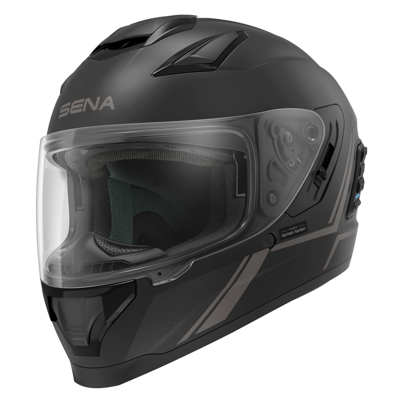 STRYKER-MBXXL1 SENA STRYKER SMART FULL FACE HELMET - MATTE BLACK (2XL) STRYKER SMART FULL FACE HELMET - MATTE BLACK (2XL) Full-Face Helmet 