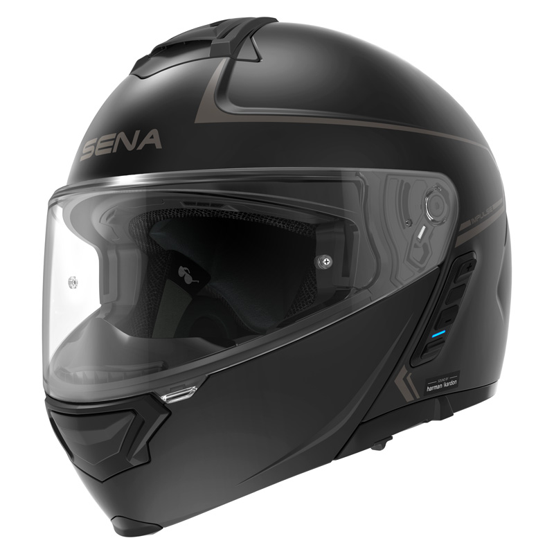 IMPULSE-MBXXL1 SENA IMPULSE SMART MODULAR HELMET - MATTE BLACK (2XL) IMPULSE SMART MODULAR HELMET - MATTE BLACK (2XL) Modular Flip-Up Helmet 