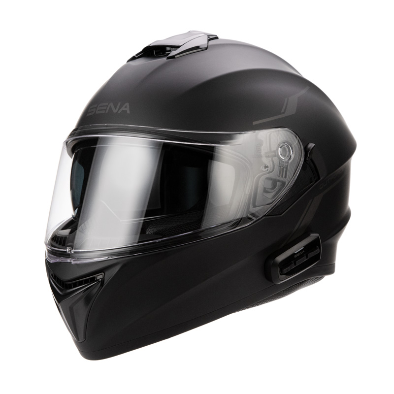 OUTFORCE-MBXXL SENA OUTFORCE FULL-FACE HELMET & BLUETOOTH INTERCOM - MATTE BLACK (2XL) OUTFORCE FULL-FACE HELMET & BLUETOOTH INTERCOM - MATTE BLACK (2XL) Full-Face Helmet 