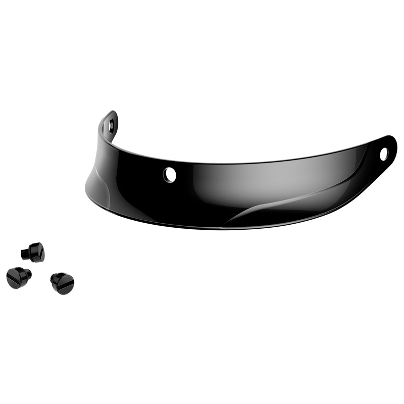 SH-CAV-C03 SENA GLOSSY BLACK PEAK WITH BOLTS FOR CAVALRY HELMET GLOSSY BLACK PEAK WITH BOLTS FOR CAVALRY HELMET Helmets Parts And Accessories 