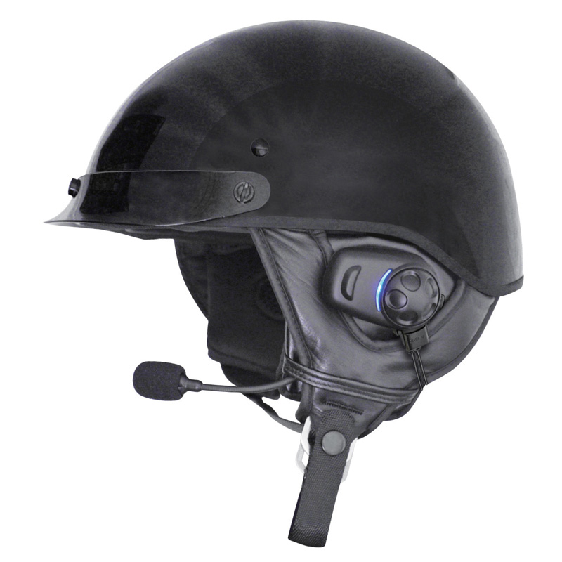 SPH10H-FM-01-1 SPH10H-FM-01 SENA SPH10H HALF HELMET BT INTERCOM WITH FM SPH10H-FM - BLUETOOTH COMMUNICATION SYSTEM WITH FM FOR HALF HELMETS (SINGLE PACK)