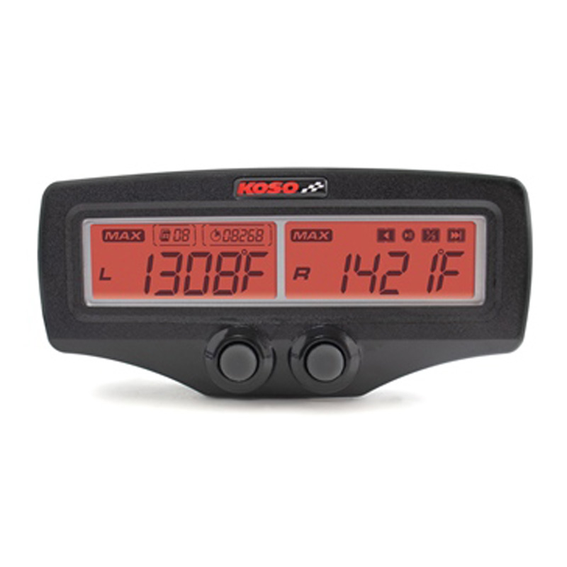 BA006000-X KOSO-NORTH-AMERICA DUAL EXHAUST GAS TEMP.DATA LOGGER FAST REP. DUAL EXHAUST GAS TEMP.DATA LOGGER FAST REP. Meters 