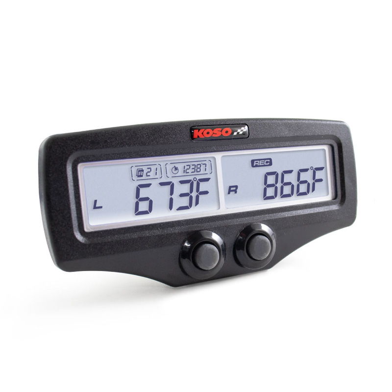 BA006010-X KOSO-NORTH-AMERICA DUAL EGT W/RPM & WATER TEMP. DATA LOGGER FAST REP. DUAL EGT W/RPM & WATER TEMP. DATA LOGGER FAST REP. Meters 