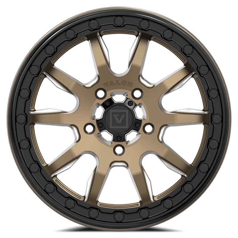 V15-1570P4505ZM valor VALOR V15 BEADLOCK 15X7 6+1 5X114.3 BRONZE V15 BEADLOCK WHEEL 15X7 6+1 (+45MM) 5X114.3