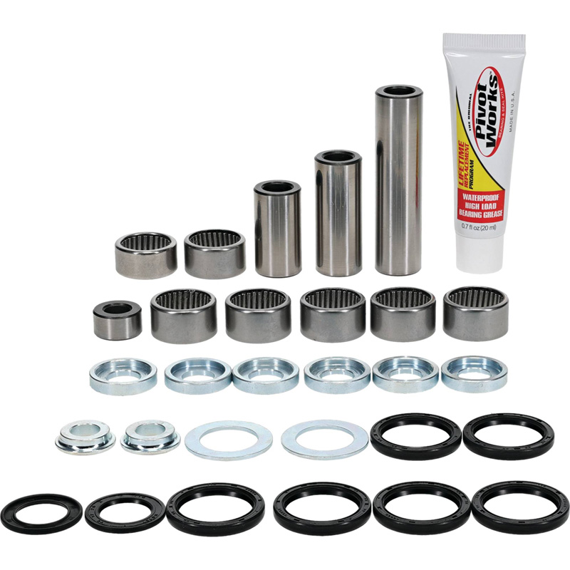 PWLK-H66-000 PIVOT-WORKS LINKAGE BEARING REBUILD KIT HONDA LINKAGE BEARING REBUILD KIT HONDA Rear Suspension 