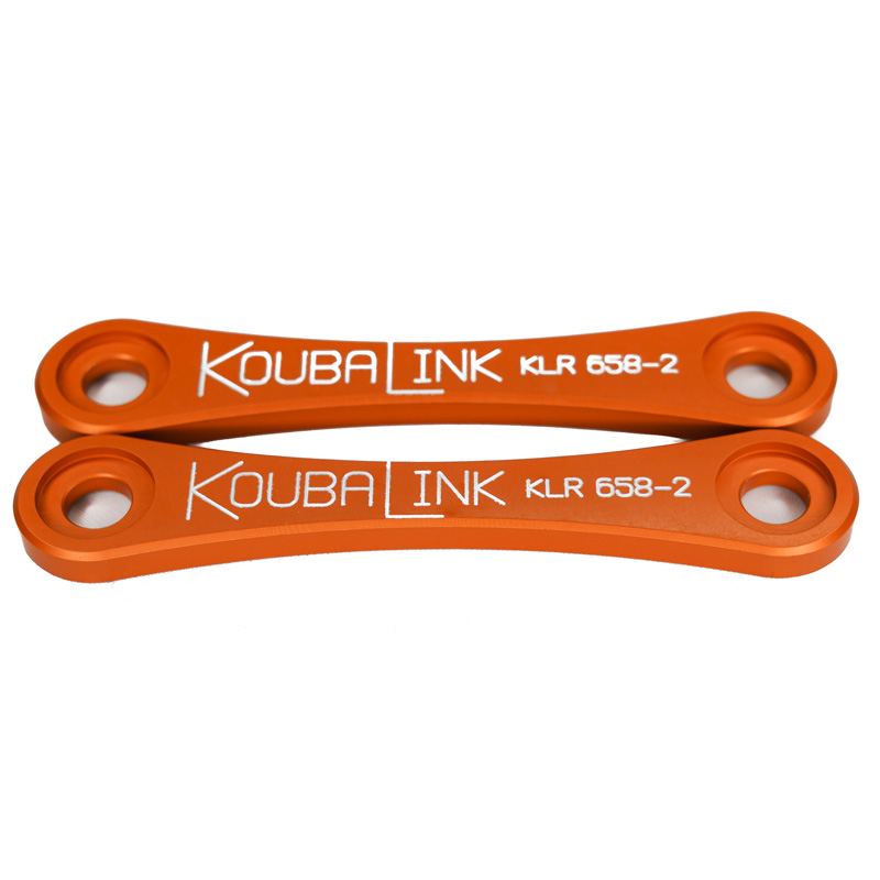 KLR658-2 KOUBALINKS LOWERING KIT KAWASAKI 2IN BLACK LOWERING KIT KAWASAKI 2IN BLACK Rear Suspension 