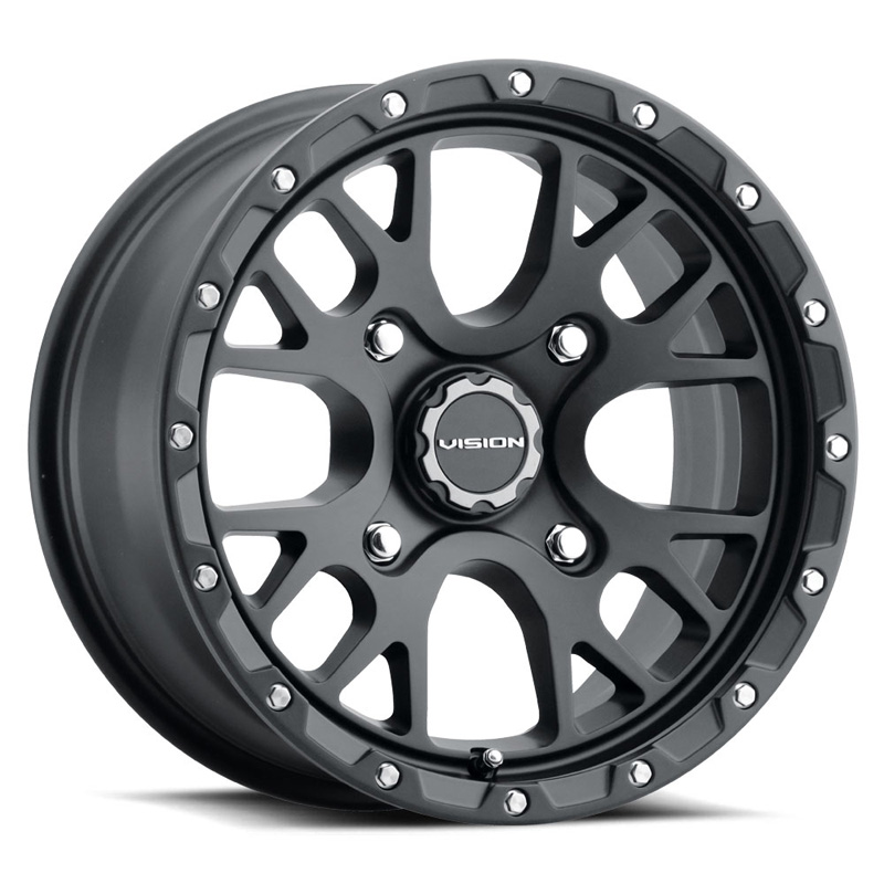 545-157156SB44 VISION WHEELS UTV WHEEL ROCKER SATIN BLACK 15X7 (4.4+2.6) 4/156 UTV WHEEL ROCKER SATIN BLACK 15X7 (4.4+2.6) 4/156 Wheels And Rims 