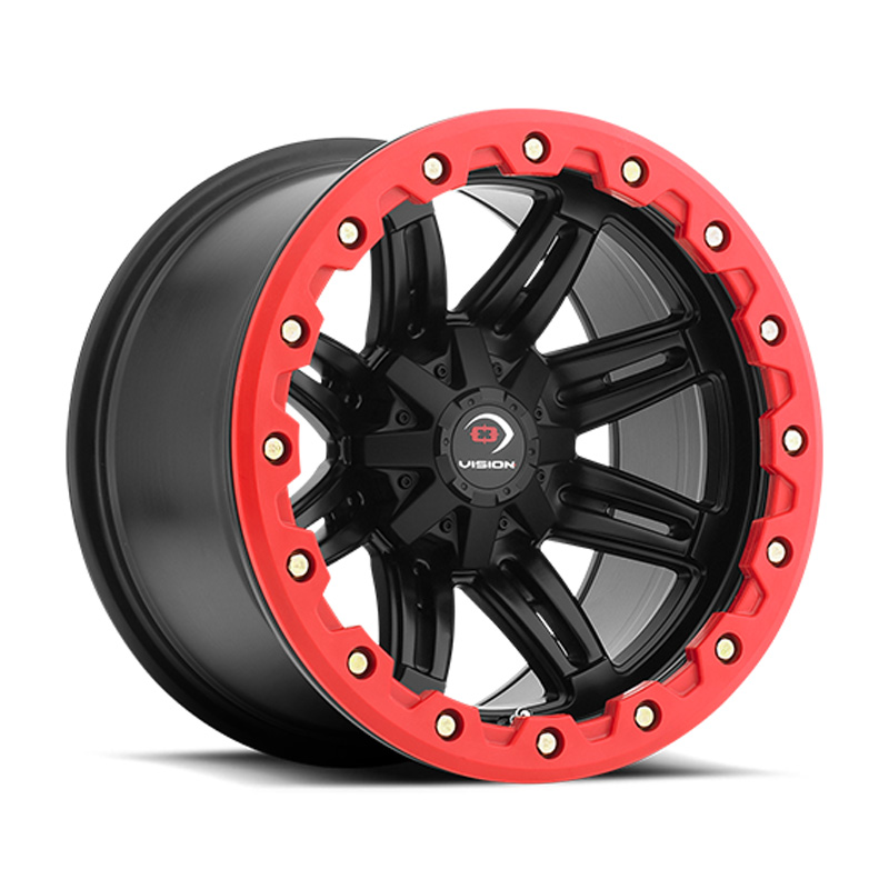 551-127110MBR4 VISION WHEELS FIVE-FIFTY ONE WHEEL RED LIP FIVE-FIFTY ONE WHEEL RED LIP Wheels And Rims 