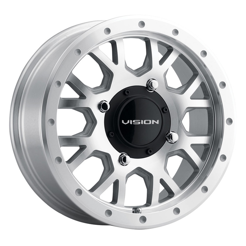 GV8-147156ACMF55 VISION WHEELS UTV WHEEL INVADER AS-CAST MACHINED FACE 14X7 (5.5/1.5) 4/156  UTV WHEEL INVADER AS-CAST MACHINED FACE 14X7 (5.5/1.5) 4/156  Wheels And Rims 