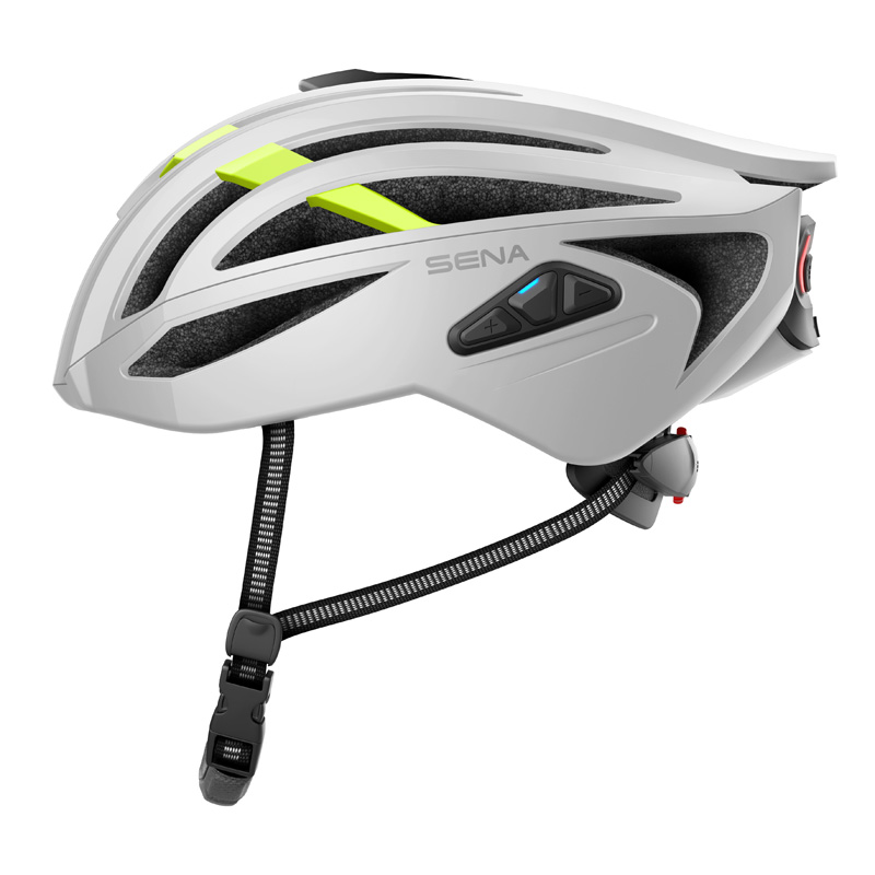 R2-MW00S SENA R2, BLUETOOTH CYCLING HELMET, MATTE WHITE (S) R2, BLUETOOTH CYCLING HELMET, MATTE WHITE (S) Cycling Helmet 