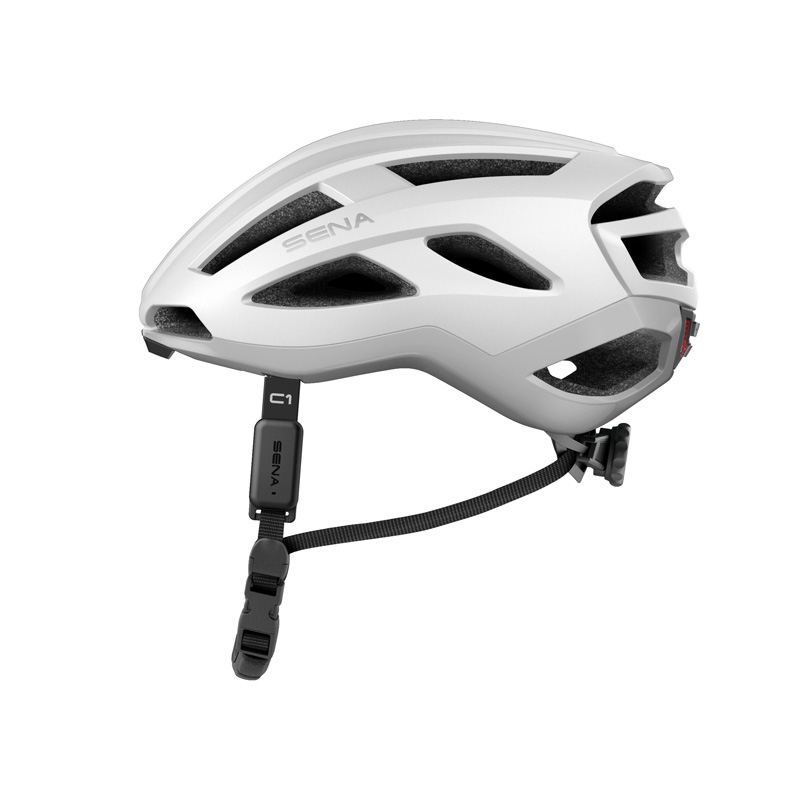 C1-MW00M SENA C1, SMART CYCLING HELMET, MATT WHITE, M SIZE C1, SMART CYCLING HELMET, MATT WHITE, M SIZE Cycling Helmet 