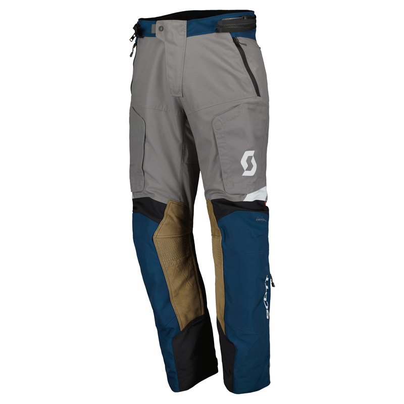 272875-7421009 SCOTT DUALRAID DRYO PANTS - BLUE/TITANIUM GREY (XL) DUALRAID DRYO PANTS - BLUE/TITANIUM GREY (XL) Pants 