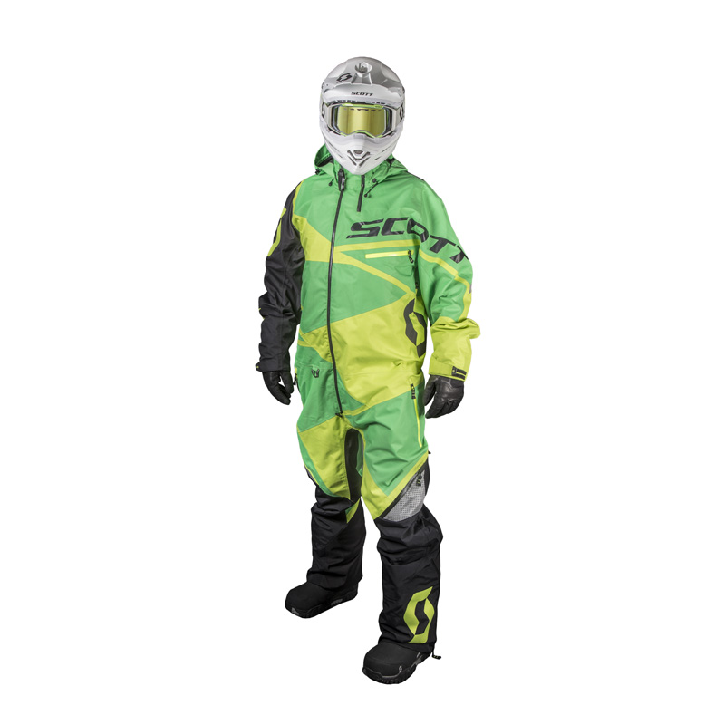 245002-5727009 SCOTT X ONE PRO MONOSUIT - NEON GREEN/NEON YELLOW (XL) X ONE PRO MONOSUIT - NEON GREEN/NEON YELLOW (XL) Snowmobile Monosuits 