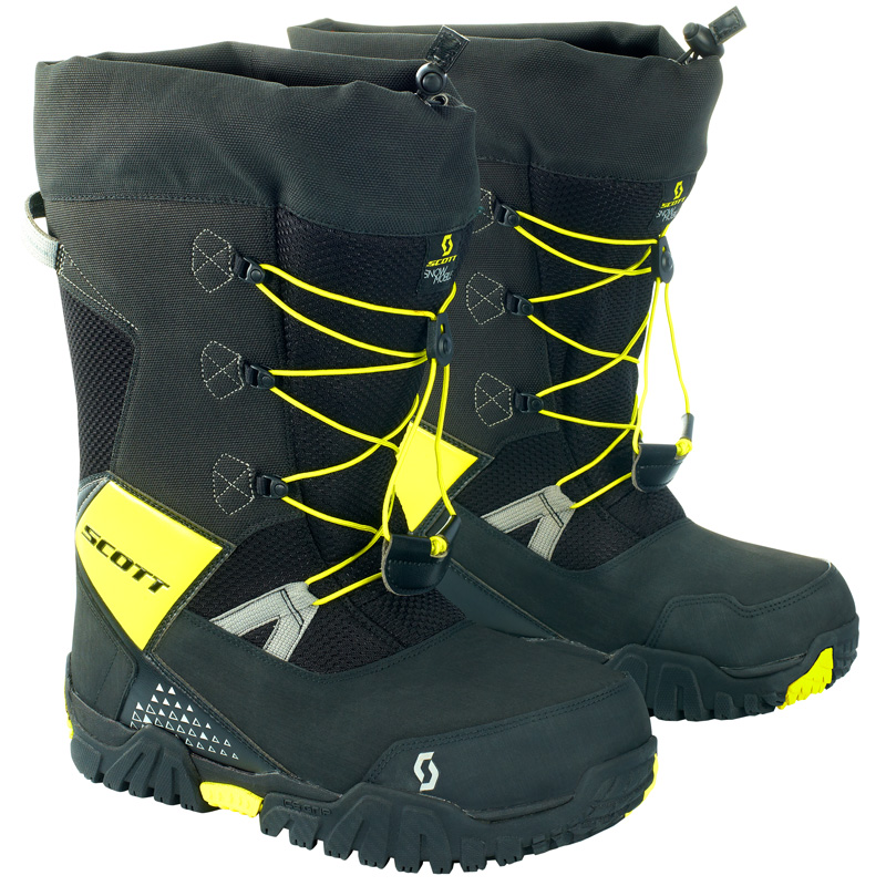 237678-1040150 SCOTT R/T SNOWMOBILE BOOTS - BLACK/YELLOW (12/46) R/T SNOWMOBILE BOOTS - BLACK/YELLOW (12/46) Boots 