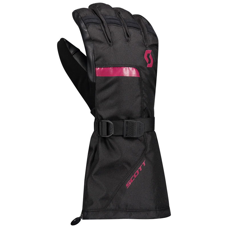273330-1254008 SCOTT ROOP WOMEN'S GLOVES - BLACK/PINK (L) ROOP WOMEN'S GLOVES - BLACK/PINK (L) Gloves 