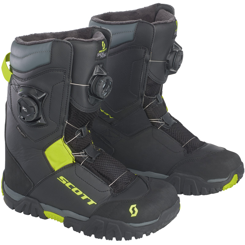 279507-6802046 SCOTT KULSHAN SNOWMOBILE BOOTS - BLACK/YELLOW (12/46) KULSHAN SNOWMOBILE BOOTS - BLACK/YELLOW (12/46) Boots 