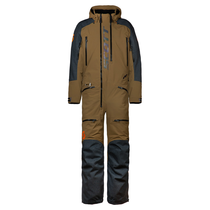278410-7056007 SCOTT DS FLEX DRYO MONOSUIT - BROWN (M) DS FLEX DRYO MONOSUIT - BROWN (M) Snowmobile Monosuits 
