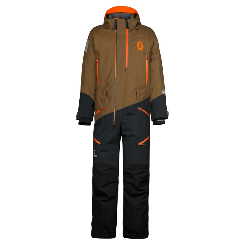 292390-7420014 SCOTT DS-I DRYO MONOSUIT - BROWN/BLACK (2XL) DS-I DRYO MONOSUIT - BROWN/BLACK (2XL) Snowmobile Monosuits 