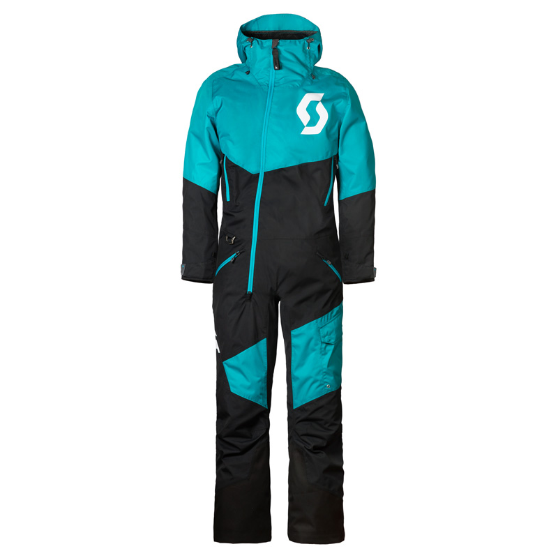 278420-7424010 SCOTT BACK-X DRYO WOMEN'S MONOSUIT - BLACK/BLUE (2XL) BACK-X DRYO WOMEN'S MONOSUIT - BLACK/BLUE (2XL) Snowmobile Monosuits 