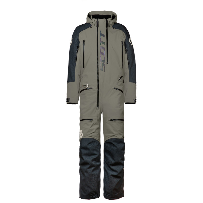 278410-7633010 SCOTT DS FLEX DRYO MONOSUIT - DUST GREY (2XL) DS FLEX DRYO MONOSUIT - DUST GREY (2XL) Snowmobile Monosuits 