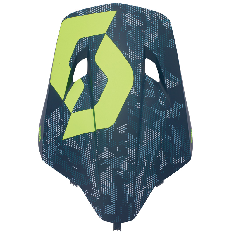 264062-1040878 SCOTT PEAK FOR 550 CAMO 2018 HELMET BLACK/YELLOW PEAK FOR 550 CAMO 2018 HELMET BLACK/YELLOW Helmets Parts And Accessories 