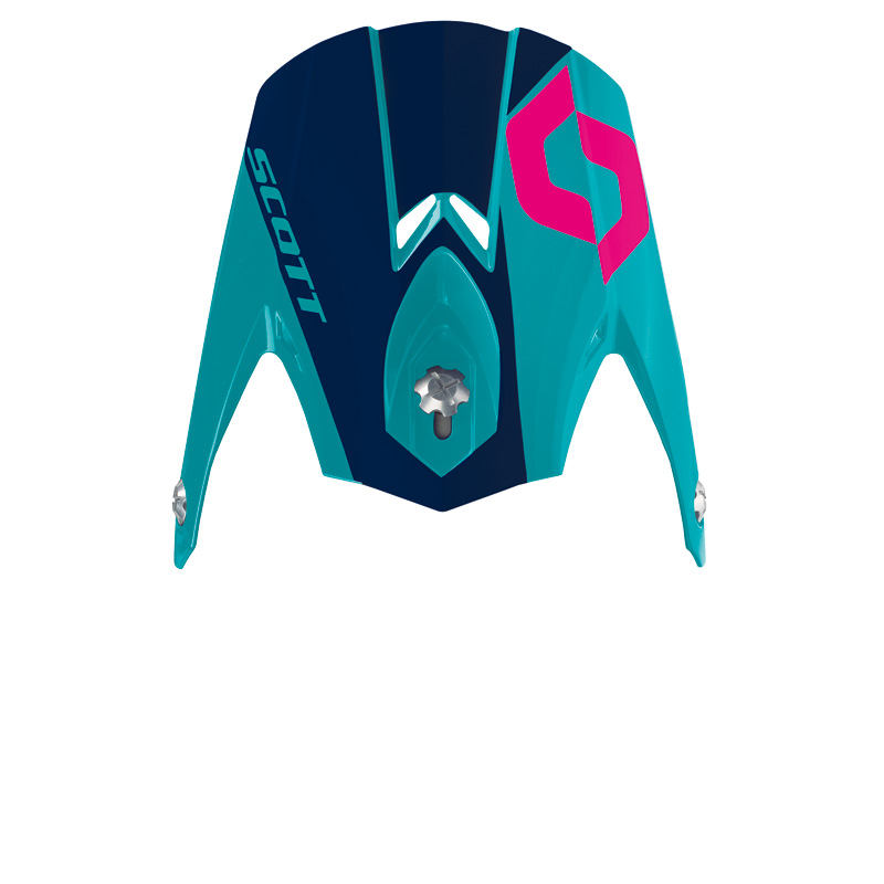 266320-2106 SCOTT PEAK FOR 350 PRO TROPHY 2018 HELMET AQUA BLUE PEAK FOR 350 PRO TROPHY 2018 HELMET AQUA BLUE Helmets Parts And Accessories 