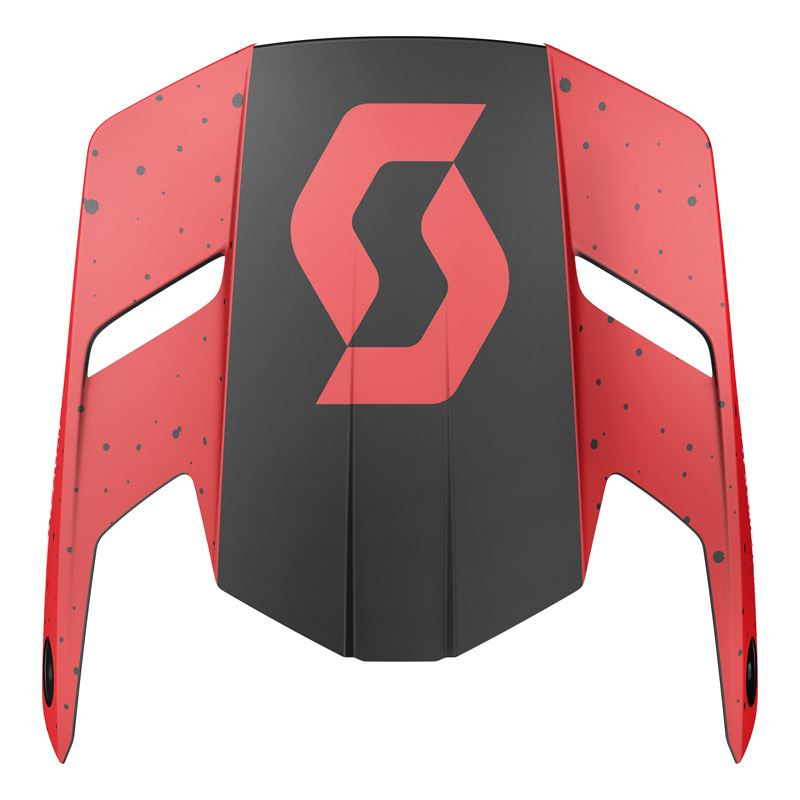 268026-1018877 SCOTT PEAK FOR 350 EVO PLUS TEAM HELMET RED/BLACK (XS-M) PEAK FOR 350 EVO PLUS TEAM HELMET RED/BLACK (XS-M) Helmets Parts And Accessories 