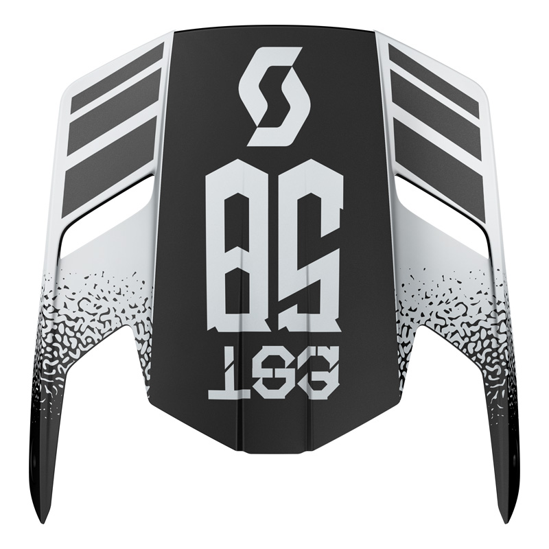 268027-1019878 SCOTT PEAK FOR  350 EVO PLUS RETRO HELMET PEAK FOR  350 EVO PLUS RETRO HELMET Helmets Parts And Accessories 