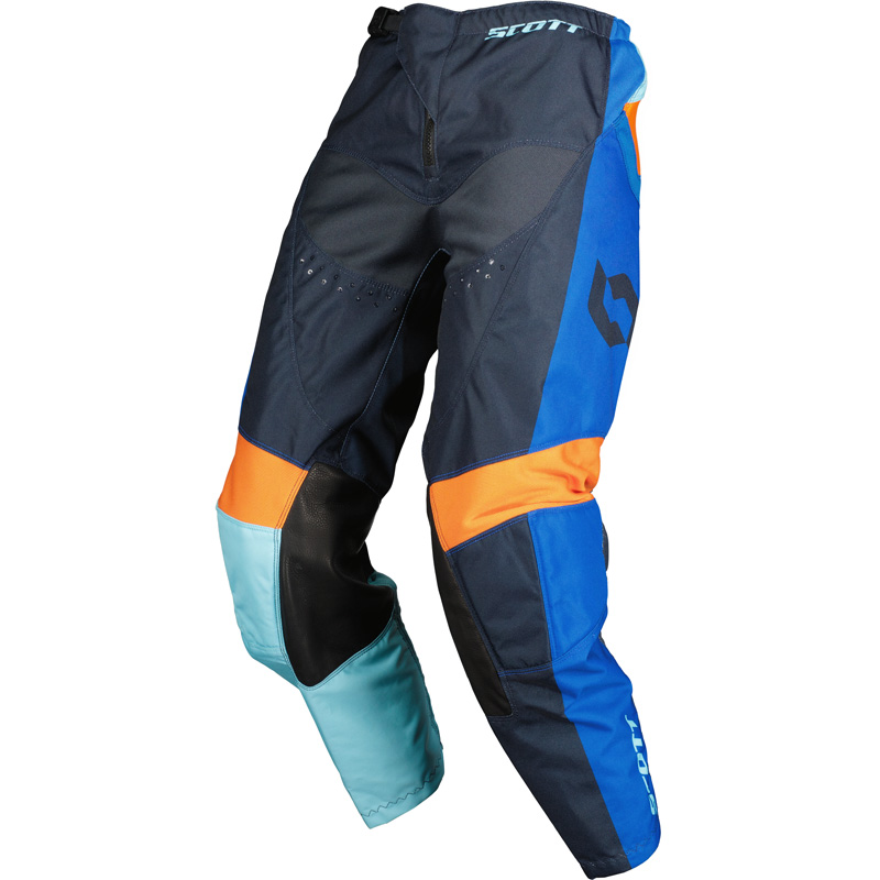 285591-1454034 SCOTT 350 RACE EVO PANTS - BLUE/ORANGE (34) 350 RACE EVO PANTS - BLUE/ORANGE (34) Jerseys 