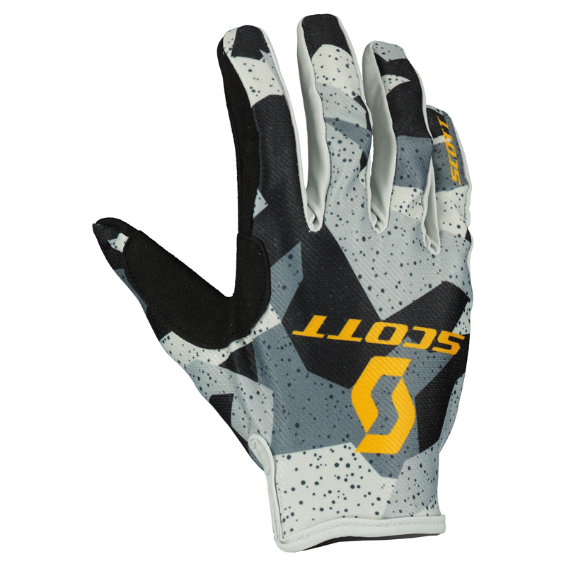 292412-7429010 SCOTT 350 FURY EVO GLOVES - CAMO GREY/YELLOW (L) 350 FURY EVO GLOVES - CAMO GREY/YELLOW (L) Jerseys 